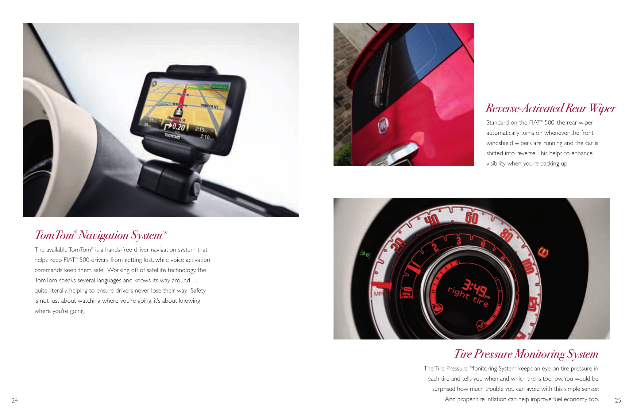 2012 Fiat 500 Brochure Page 27